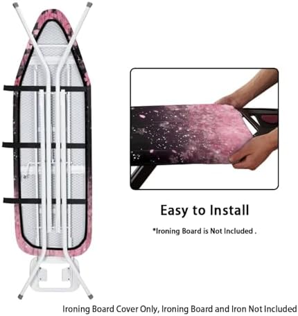 Thick Padded Ironing Board Cover and Pad – Extra Soft & Heatproof Surface – - Image 4