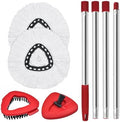 Spin Mop Handle Replacement for Ocedar, Mop Heads Replacements Compatible by EngineeredforEffortlessClean