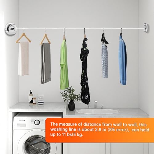 Wall Mounted Retractable Clothesline - Image 7