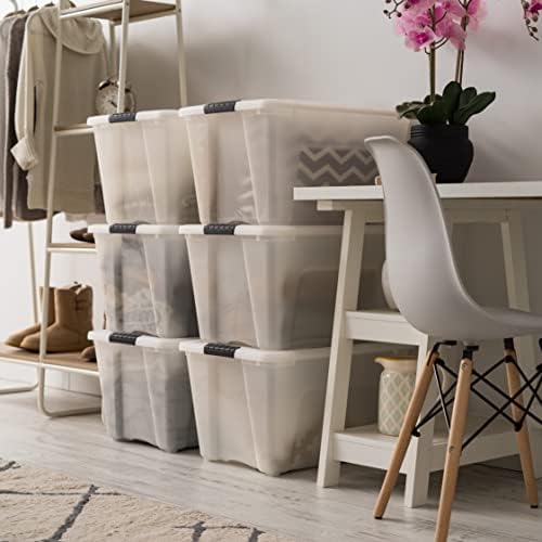 IRIS USA 6-Pack 54 Quart Storage Bins - Image 6