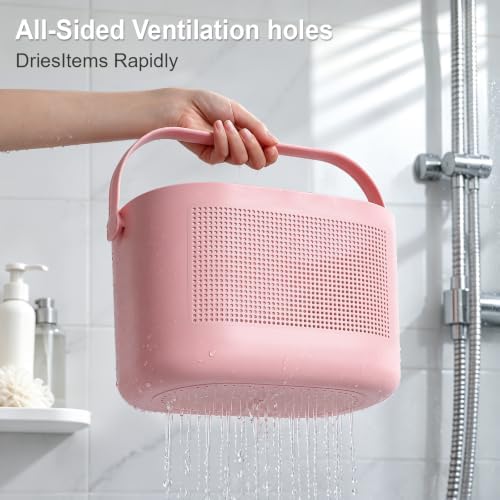 Plastic Portable Shower Caddy Basket, Storage Organizer - Image 2