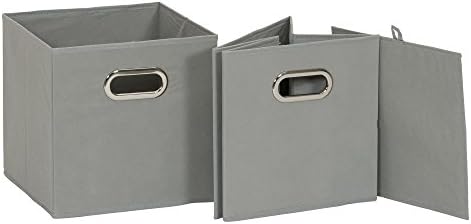 Household Essentials Fabric Storage Bins in Strong Poly‑Woven Fabric, Sturdy - Image 4