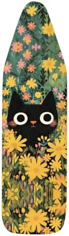 Cat Flower Ironing Board Cover and Pad, 16x55 Inches Standard Size Heavy Duty - Image 7