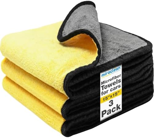 Microfiber Towels for Cars by MIRACLEAN