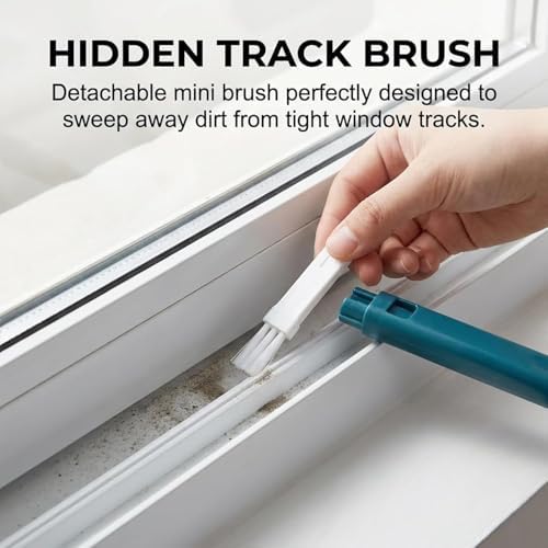 3-in-1 Window Screen Cleaning Brush, Extendable Mesh Screen Cleaner - Image 7