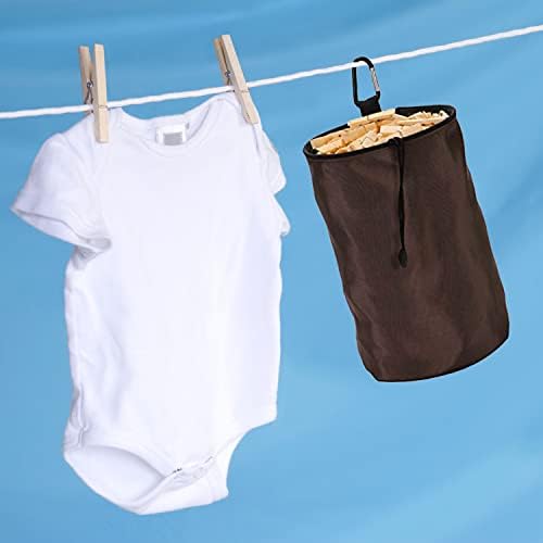 Clothespin Holder Bag outdoor, Water-resistant Peg Basket - Image 4