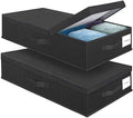 Supowin 2Pack Large Underbed Storage Containers Bin by Supowin