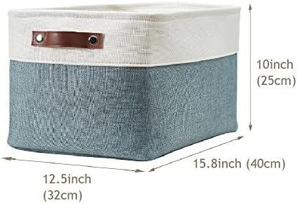 DECOMOMO Storage Bins, Extra Large Fabric Storage Baskets - Image 3