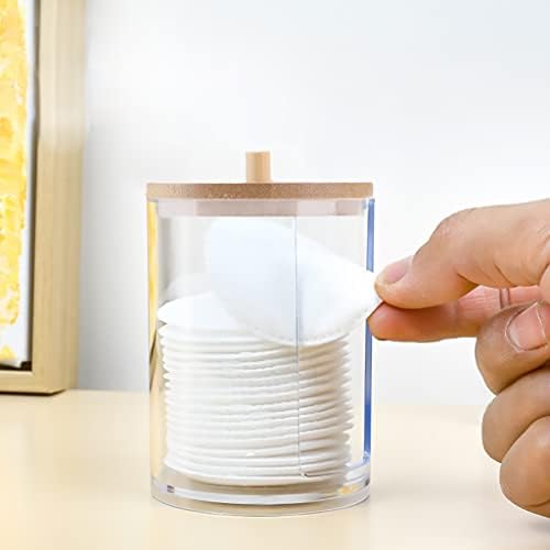 Cotton Pad Holder Cotton Round Holder Dispenser, Makeup Pad Organizer - Image 6