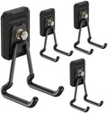 Heavy Duty Magnetic Garage Hooks, 4 Pack Strong Large Magnet Hook by SKNOOYLIGHT
