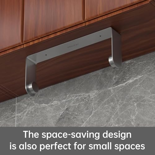 Mbillion Brushed Silver SUS304 Paper Towel Holder 2 Pack - Image 3