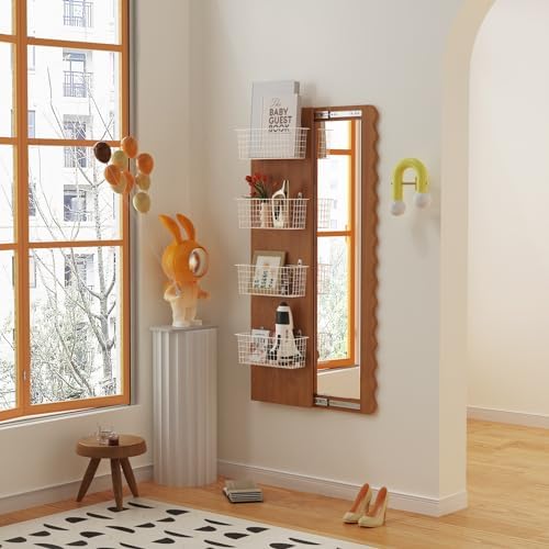 MaraFansie [Extra Large Wire Basket 2-Pack Hanging Wall Organizer Cabinet - Image 4