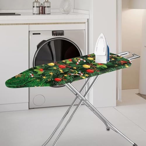 Christmas Tree Ironing Board Cover and Pad Resist Green Scorching Thick Cover - Image 2