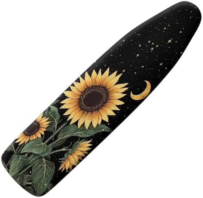 Sunflowers Moon Pattern Ironing Board Cover Soft Ironing Board Cover, Non Stick by PJHEQOXE