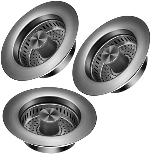 TGOSOMT Kitchen Sink Drain Strainer Stopper, Anti-Clog & Quick Drain by TGOSOMT%C2%AE