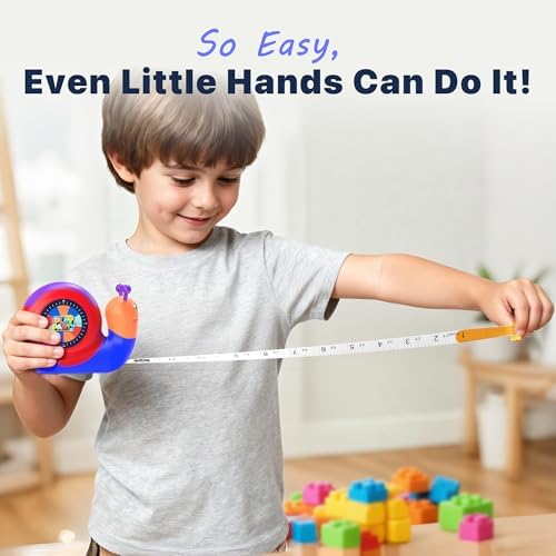 8ft Tape Measure for Kids, STEM Educational Tool - Image 3