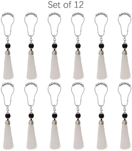 Set of 12 Boho Shower Curtain Hooks - Image 6
