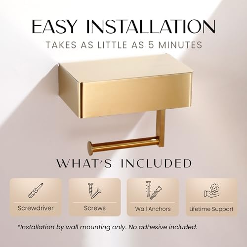 Day Moon™ - Toilet Paper Holder - Modern Roll Holder - Image 5