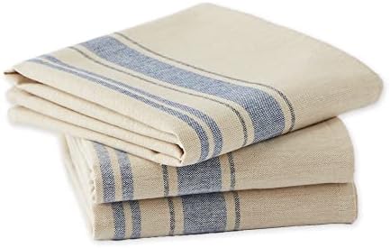 DII French Stripe Dishtowels, Kitchen Collection, 20 x 30, Nautical Blue - Image 4