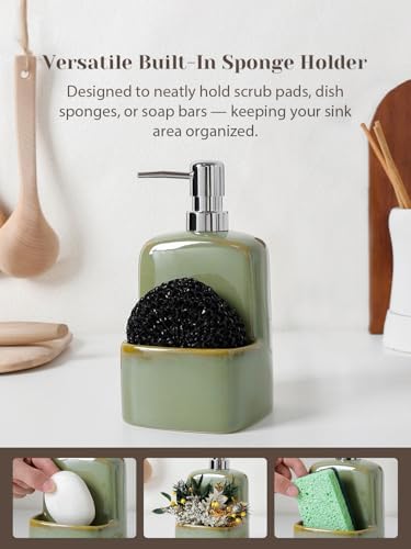 INGOFIN Ceramic Dish Soap Dispenser - Image 5