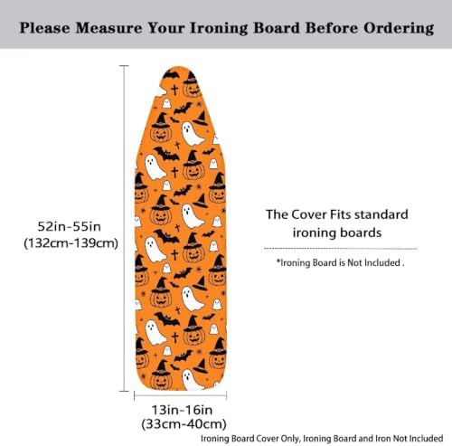 Pumpkin Ironing Board Cover and Pad Elastic Edge - Image 5
