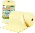 Microfiber Cleaning Cloths Roll 75 Pack 12x12 Inch Lint Free by SOOWASH