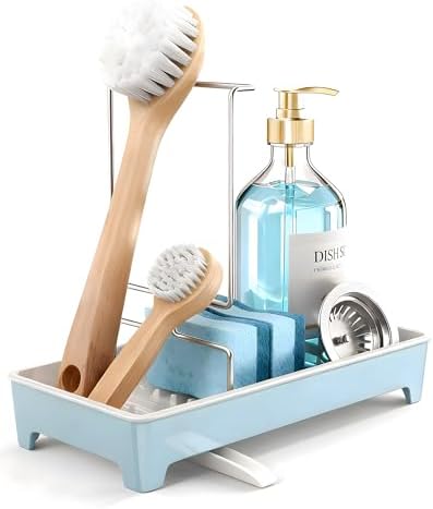 Minimalist Sink Caddy, Rustproof Sponge Holder - Image 2