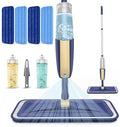 Spray Wet Mops for Floor Cleaning: Hardwood Floor Mop 2 Bottles Refillable by MEXERRIS