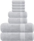 GLAMBURG Ultra Soft 8 Piece Towel Set by GLAMBURG