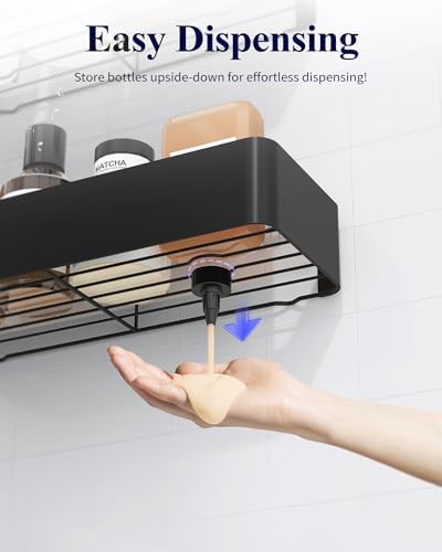 Kitsure Shower Caddy Adhesive, Stylish Shower Organizer - Image 6