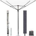 STORAGE MANIAC Outdoor Umbrella Drying Rack, 12 Lines by STORAGEMANIAC