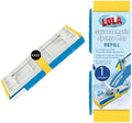 LOLA Squeeze Matic Butterfly Sponge Mop Refill, Replacement Head, Floor Cleaning by LolaProducts