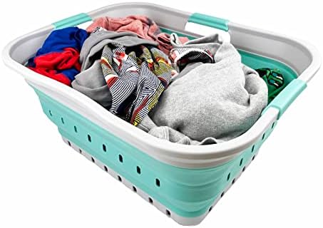 SAMMART 42L Collapsible Plastic Laundry Basket - Image 6