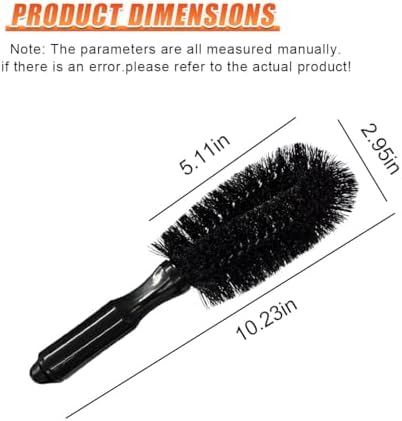 Car Wheel & Tire Wash Brush, Anti Scratch Car Tire Cleaning Brush - Image 2