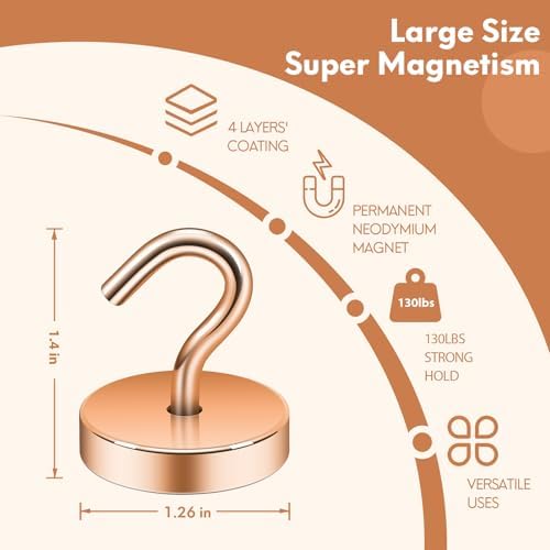 Neosmuk Magnetic Hooks Steel Tube Design - Image 6