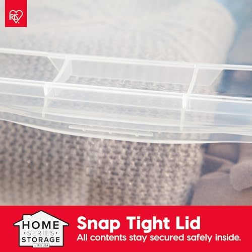 IRIS USA 12-Pack 17 Qt Storage Bins - Image 5