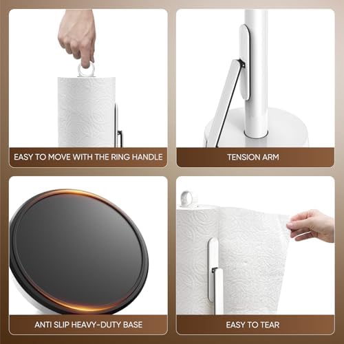 theaoo Heavy-Duty Paper Towel Holder - Image 6