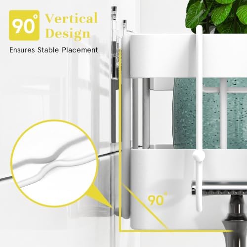 Heavy-Duty Adhesive Shower Shelves - Image 5