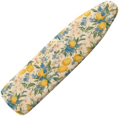 Flower Lemon Ironing Board Covers Fits Standard Sizes Ironing Board Protector by Darisoco