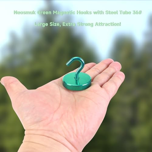 Neosmuk Magnetic Hooks for Cruise Cabins, 170lb Heavy Duty, 4 Pack - Image 2