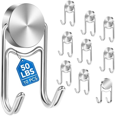 LOVIMAG Magnetic Hooks for Cruise Cabins Essentials 2026 Door Magnets 50LBS by LOVIMAG