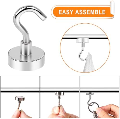 MIKEDE Magnetic Hooks 30Lbs+ Strong Magnetic Hook - Image 6