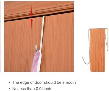 1PC Pink Hanging Laundry Hamper Bag Over the Door Laundry Hamper Wall Hamper - Image 5