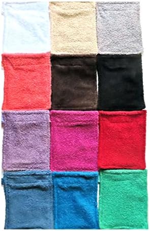 ONE Terry Cloth Soap Holder, Makeup Remover, Soft Cloth, Secure Hold by Handmade