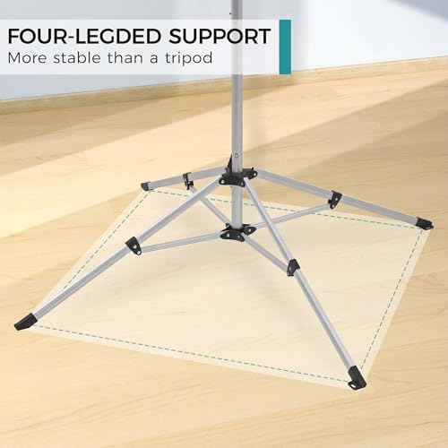 JS HANGER Portable Umbrella Clothesline, 65 Ft of Hanging Space, Pre-Strung - Image 5