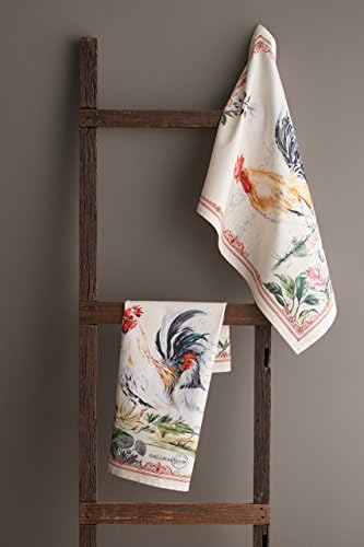 Maison d' Hermine Kitchen Towels Set of 2 Reusable 100% Cotton 27.50" x 20" - Image 2