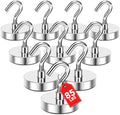 MIKEDE Magnetic Hooks 85 Lbs Heavy Duty Magnets by MIKEDE