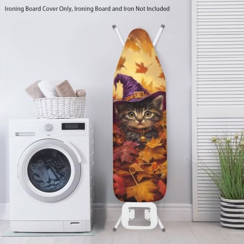 Halloween Cat Ironing Board Cover Scorch Resistant Padding Elastic Edge Heavy - Image 3