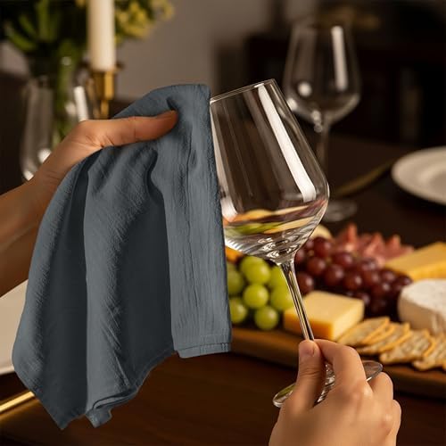 Utopia Kitchen Light Grey Flour Sack Towels 100% Cotton Tea Towels - Image 5