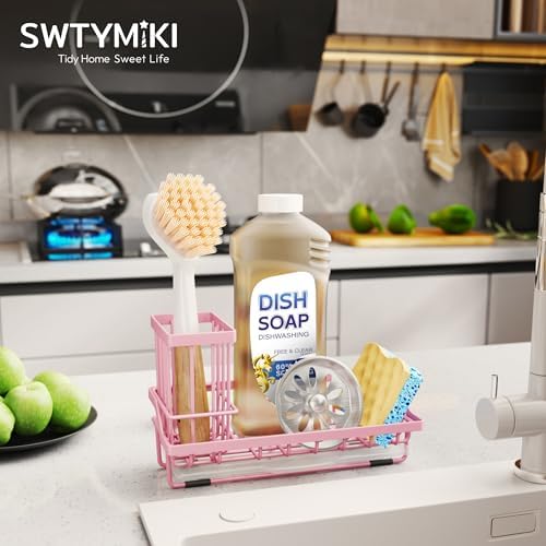 SWTYMIKI Sink Caddy Sponge Holder - Image 5